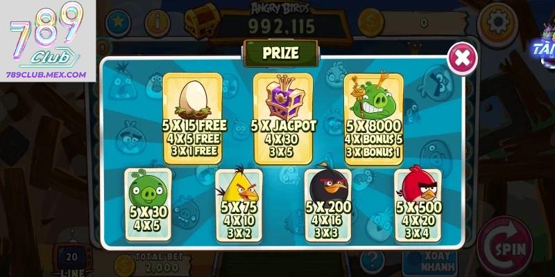 Giới thiệu về cổng game nổ hũ Angry Birds Slot tại nhà cái 789club