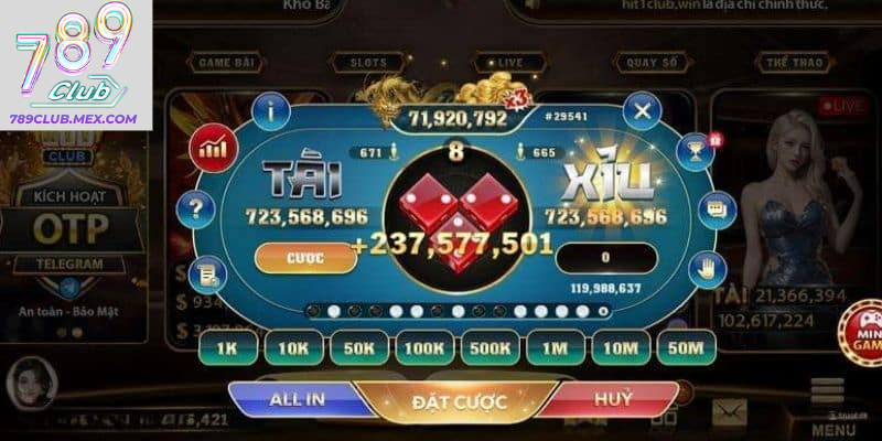 Cách đánh tài xỉu 789club