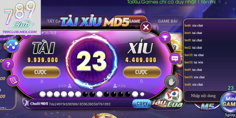 Mẹo đánh tài xỉu 789club luôn giành được chiến thắng