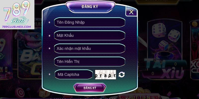 Quy trình thực hiện đăng ký 789CLUB