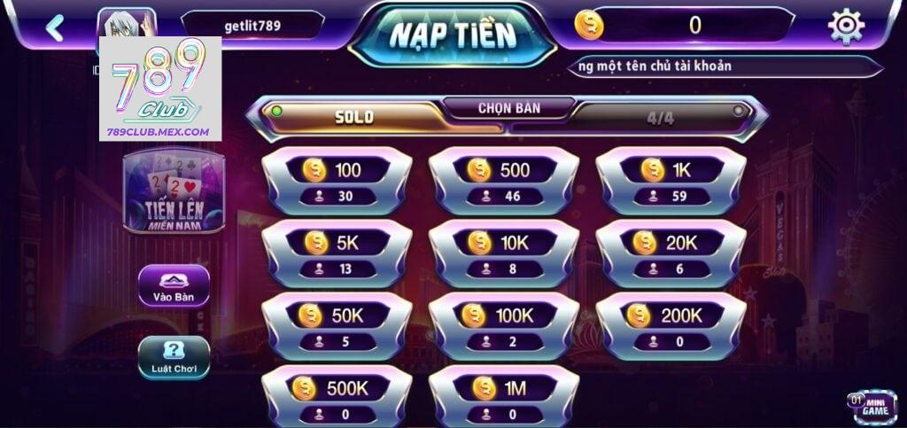 Luật chơi tiến lên Miền Nam 789club chi tiết nhất