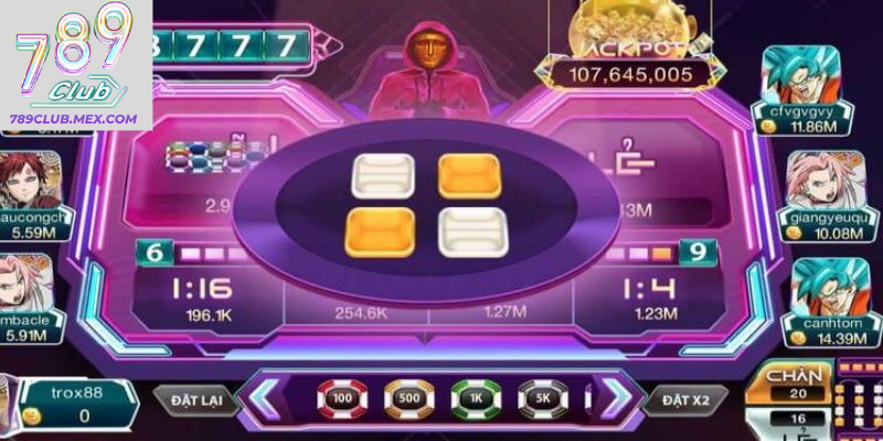 Giới thiệu về tựa game xóc đĩa con mực tại nhà cái 789club 